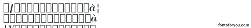 CaslonNo.224BoldItalicBt-Schriftart – bengalische Schriften